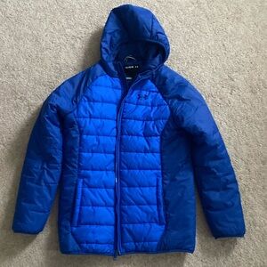Blue under amour winter coat